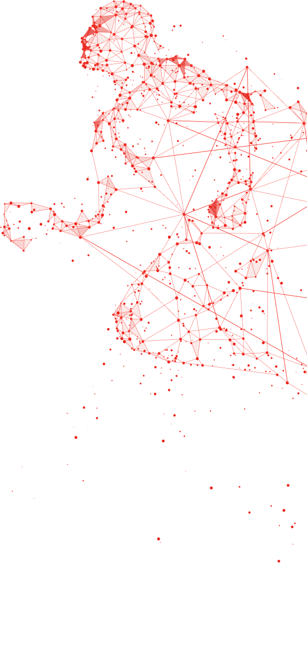 red man running